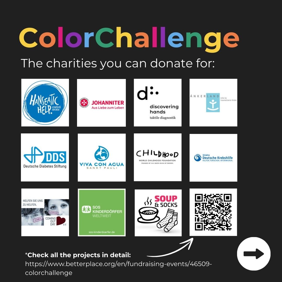 colorcloudrocks's tweet image. ColorChallenge🌈We always wanted ColorCloud to be not &quot;just&quot; another tech event. That&apos;s how the ColorChallenge was born - our big and colorful charity event! 🥳
Check out  lnkd.in/dfvPr7Xk
Thanks to everyone who donates!

#ColorCloud #ColorChallenge