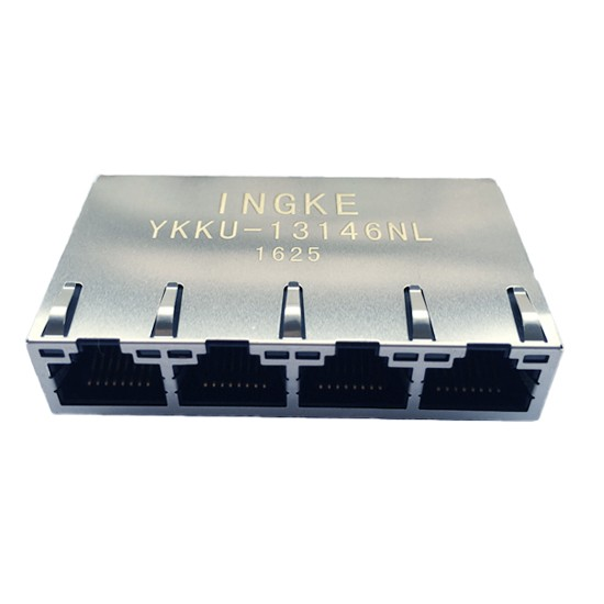 circularconnectorsandy.blogspot.com/2024/03/y..
YKKU-13146NL 1x4 Ports 1000 BASE-T PoE Plus Magjack
Housing Material: Thermoplastic
Categories:Connector,Interconnect,Modular Connector,Jack Without Magnetic
MSL: 1 (Unlimited)
Lead Free, RoHS Compliant
INGKE UL No.: E530462