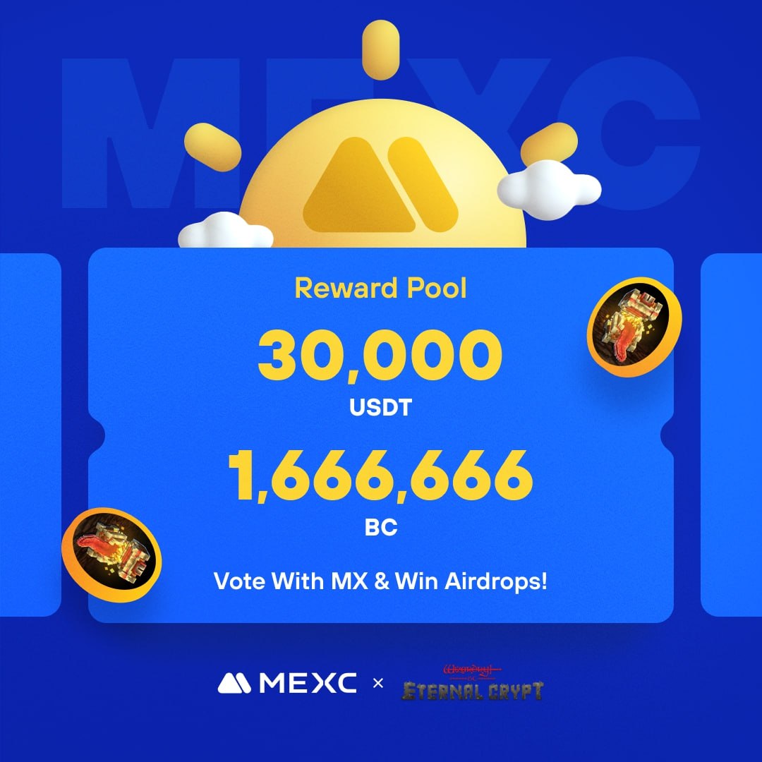 MEXC_DE's tweet photo. #BloodCrystal , ein BCG-Projekt, das traditionelles Gaming mit Blockchain-Technologie verbindet, kommt zum #MEXCKickstarter 🚀
🗳Stimme mit $MX ab, um Airdrops zu teilen
📈 $BC /USDT Geschätzter Handel: 28.03.2024, 05:00 Uhr
Details: https://t.co/k63UgMf1fl https://t.co/dmi56JCKqj