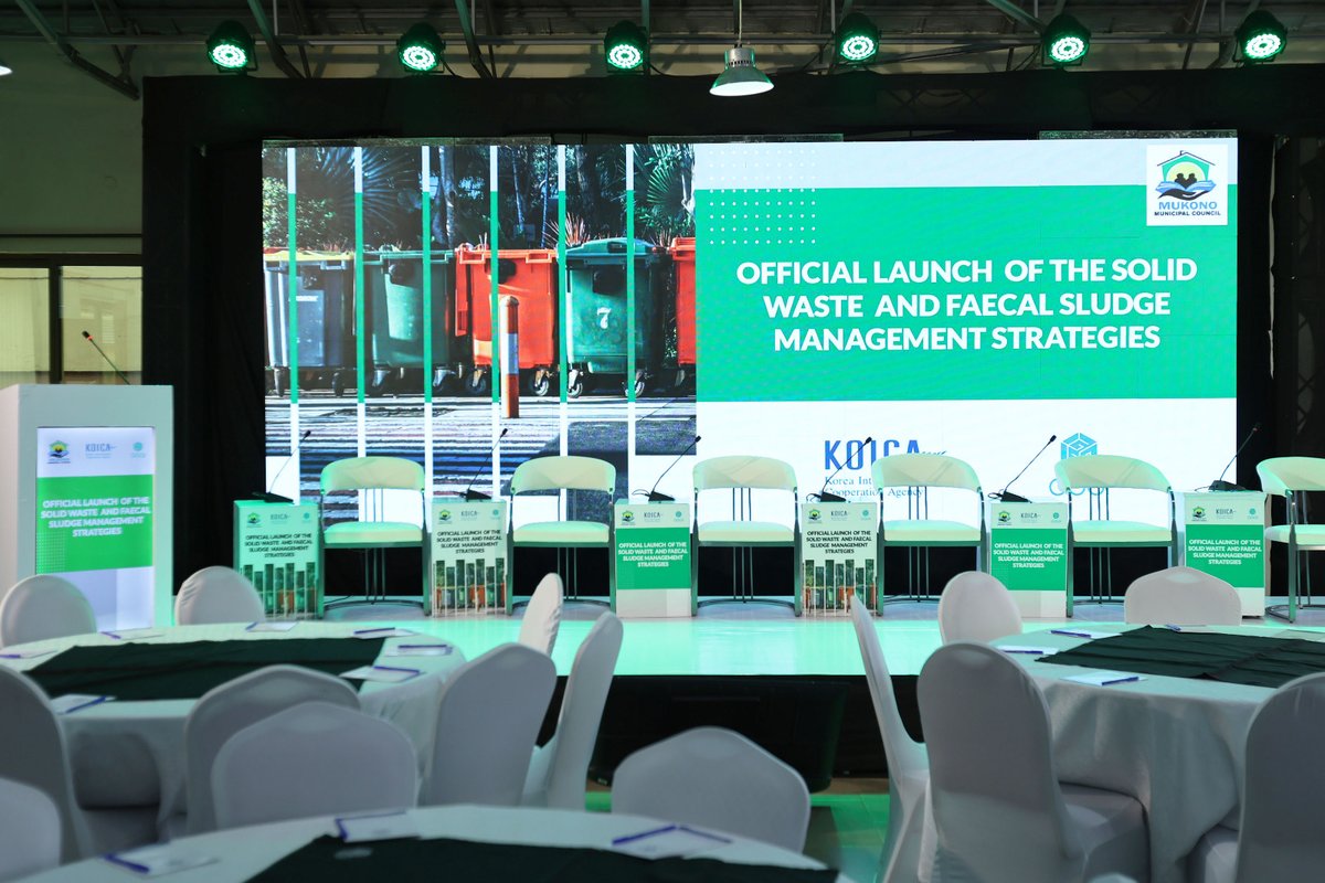 🌟Today marks a significant milestone with the launch of the 'Solid Waste &amp; Faecal Sludge Management Strategies &amp; Byelaws for Mukono Municipality' which are aimed at tackling challenges around #wastemanagement and #sanitation issues within Mukono and the GKMA.♻️
