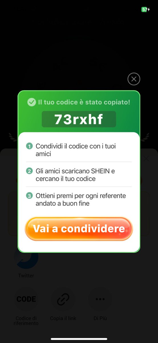 rosedl00's tweet photo. @rosmery186822 Io ho vinto e ricambio se inserite il mio codice https://t.co/CNBM3mNZTh