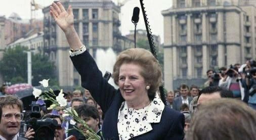 Візит прем'єр-міністра Великобританії Маргарет Тетчер в Київ, червень 1990 року.