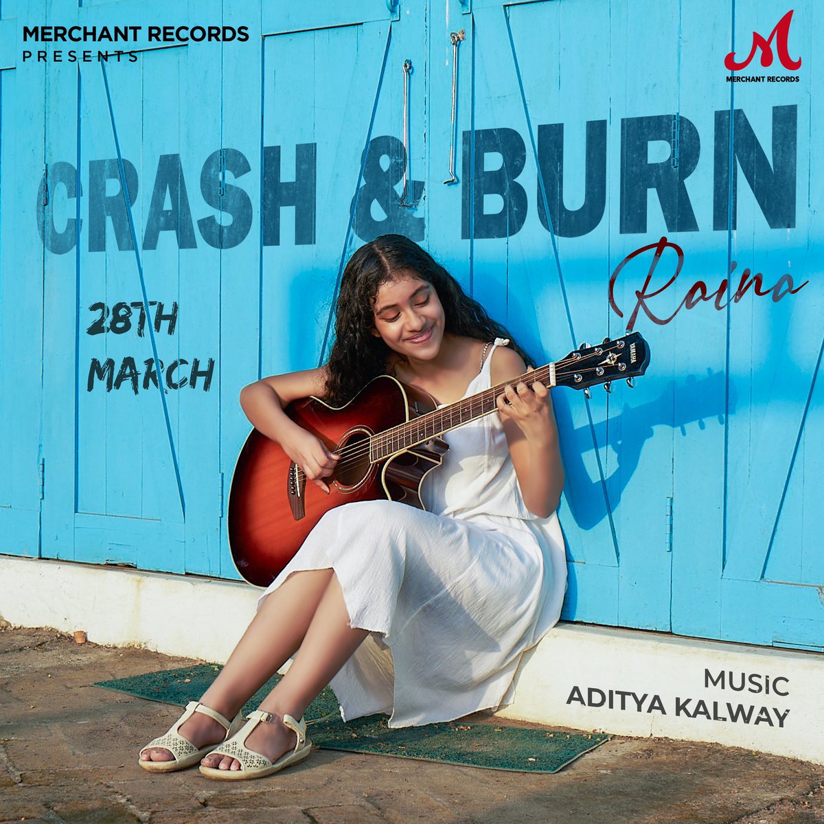 Unveiling the dynamic #Crash&Burn! 🎵 Sung by @RainaHaque, produced by @adityakalway. Join us March 28th on @salimsulaimanmusic’s YouTube channel for this musical masterpiece! 🚀🎶 #NewRelease #MusicIsLife #MerchantRecords #SalimSuliman