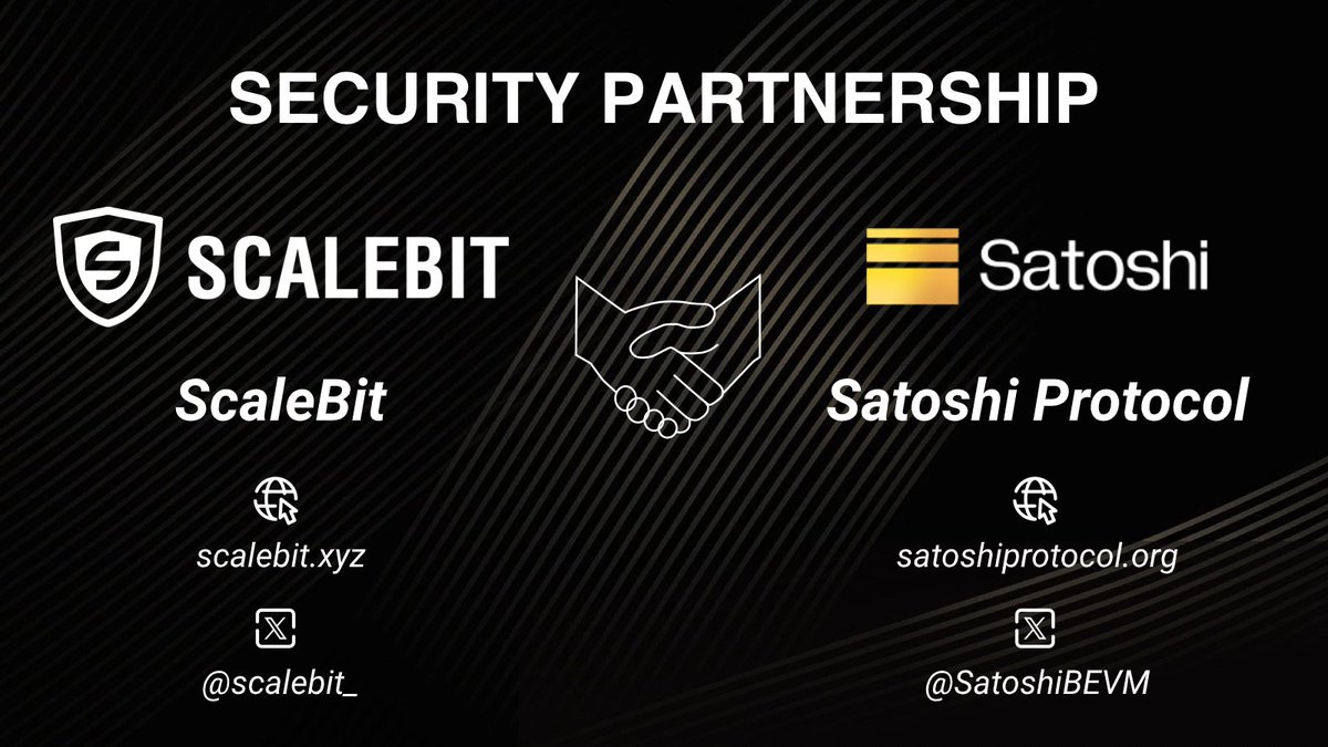 scalebit_'s tweet image. #SecurityAudit completion alert!
📢We're thrilled to announce that @SatoshiBEVM has completed the comprehensive security audit service provided by #ScaleBit.
🌟#SatoshiProtocol, the first CDP protocol backed by #Bitcoin, users could deposit BTC as collateral to borrow…