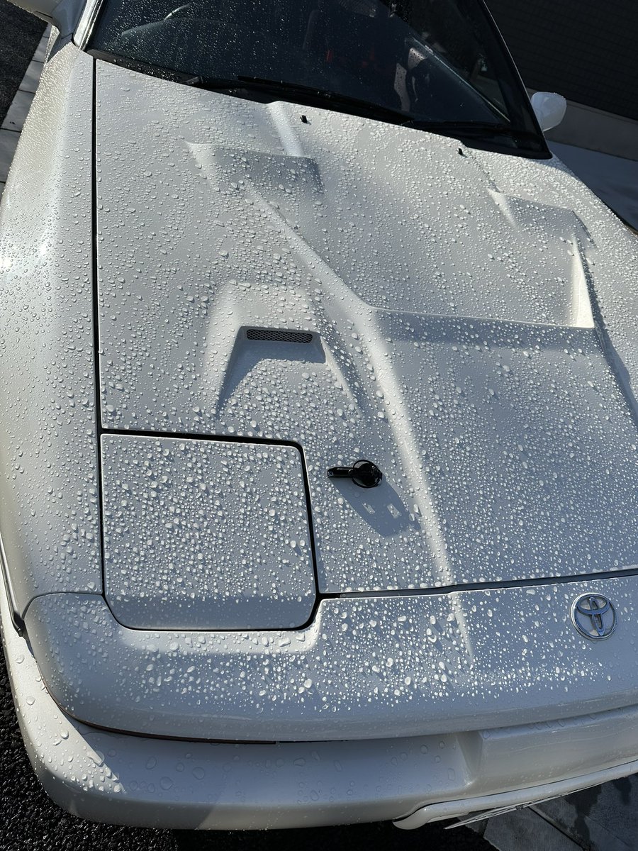 ts_o_v's tweet image. 洗車した次の日に限って雨、、の写真
#70スープラ