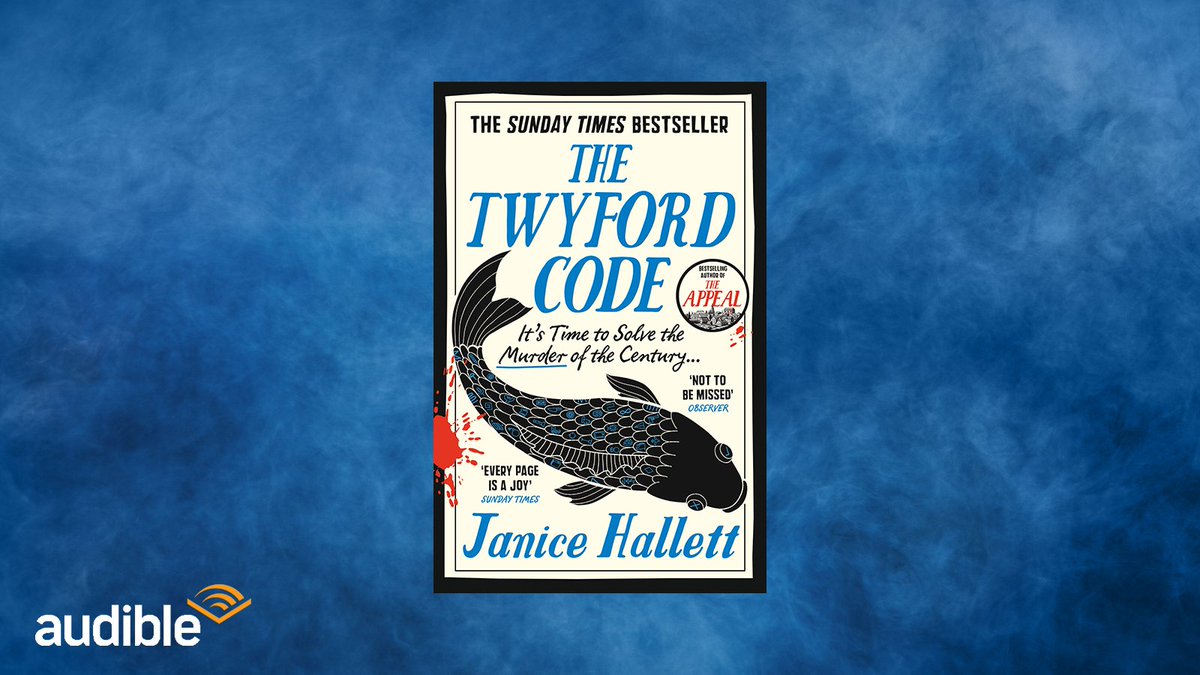 Can you crack the Twyford Code? 🔍 #TheTwyfordCode is part of Audible's 2 for 1 deal, from now until 20th April! Put your headphones on and grab your detective hat, the race is on to solve the mystery of the century 🎣 tinyurl.com/22sz9vvn @JaniceHallett