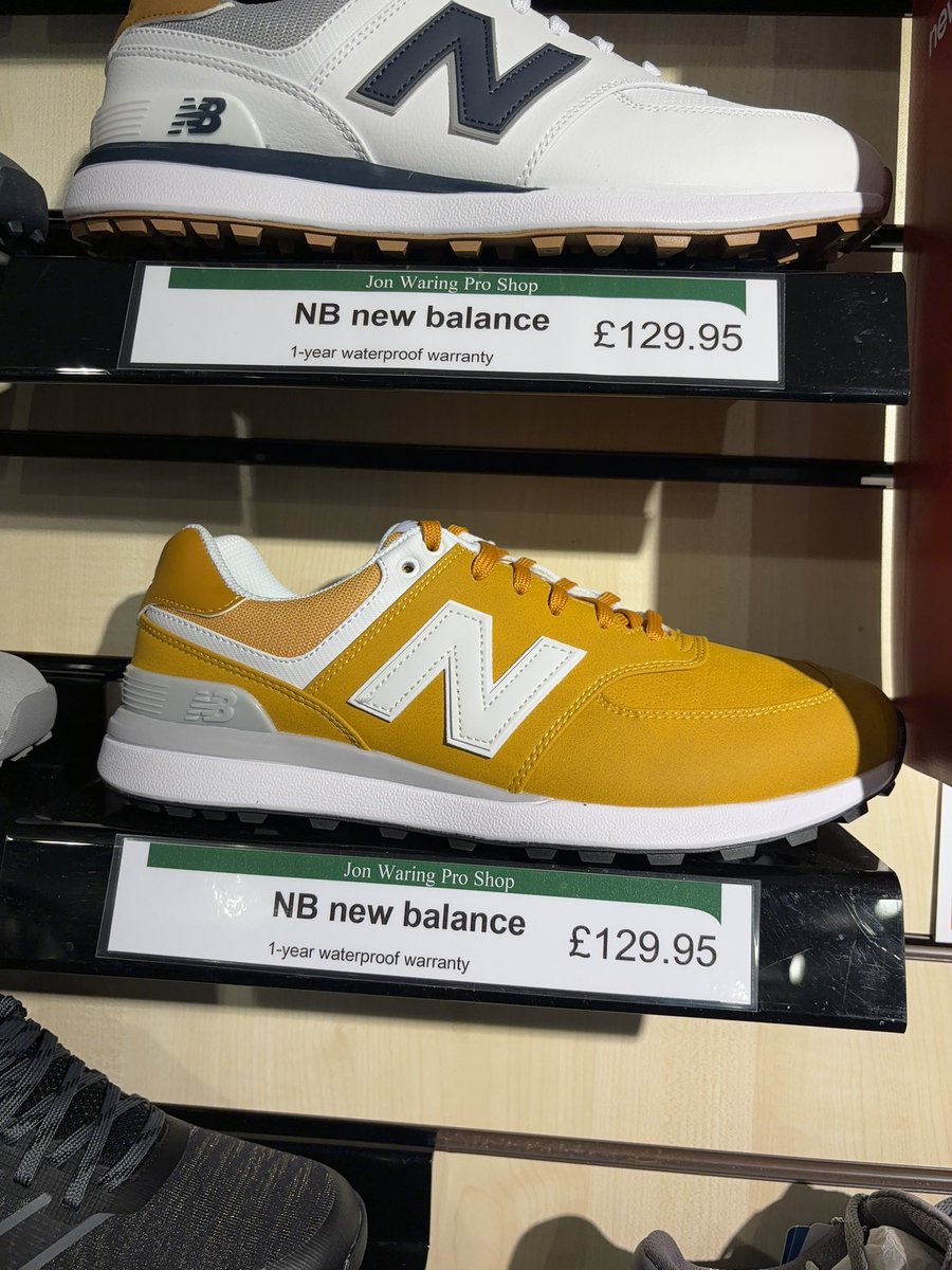 The <a href="/newbalance/">New Balance</a> golf shoe range available now at Salisbury &amp; South Wilts GC 🏌️‍♂️