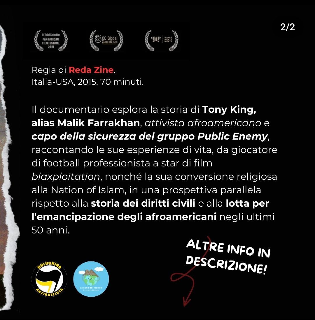 Stasera in supporto alla Casa Del Mondo (sotto sgombero) Via A. Di Vincenzo 18/a. Bolognina. Ore 19:30 
#Thelongroadtothehalloffame