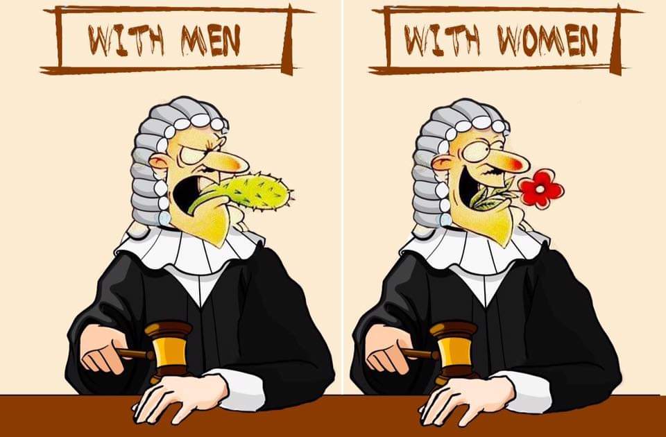 Judiciary's behaviour with Men Vs Wymen

The most #realistic #Image

#Bharat
#India

#GenderBiasedLaws 
#JudiciaryHatesMens 
#NyayPrayaas4Men