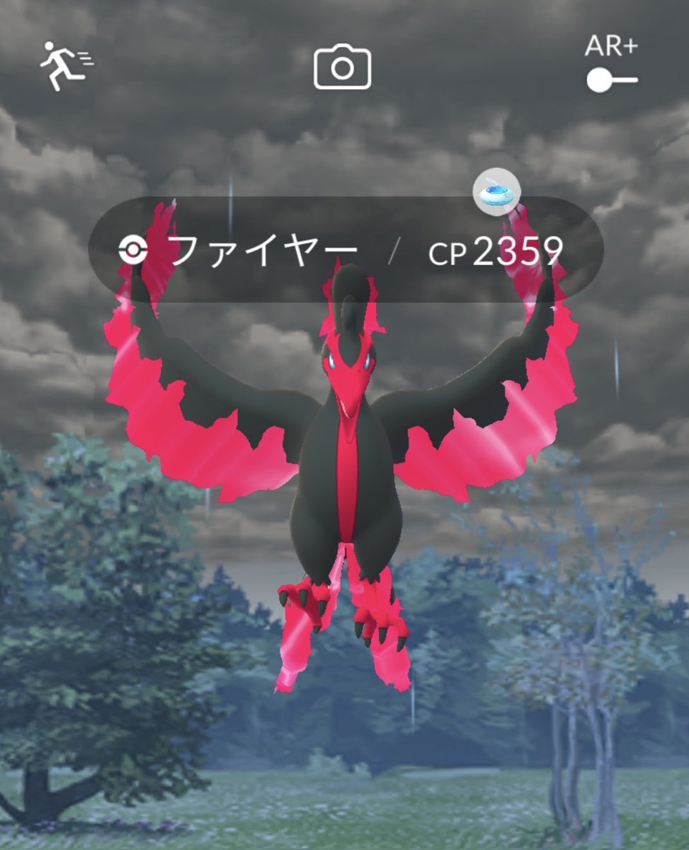 Yoh584's tweet photo. 最近またやりだした　
#ポケモンgo
 
おさんぽおこうで
野生で伝説のポケモン出るのビックリなんだけど😲 https://t.co/Kc18V8JiEg
