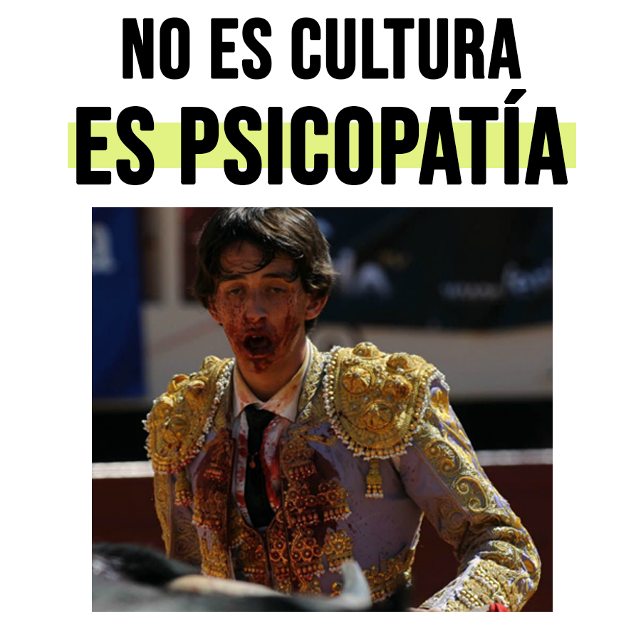 ruben_prz's tweet photo. No es cultura, es psicopatía. https://t.co/7c3uqOSU9C
