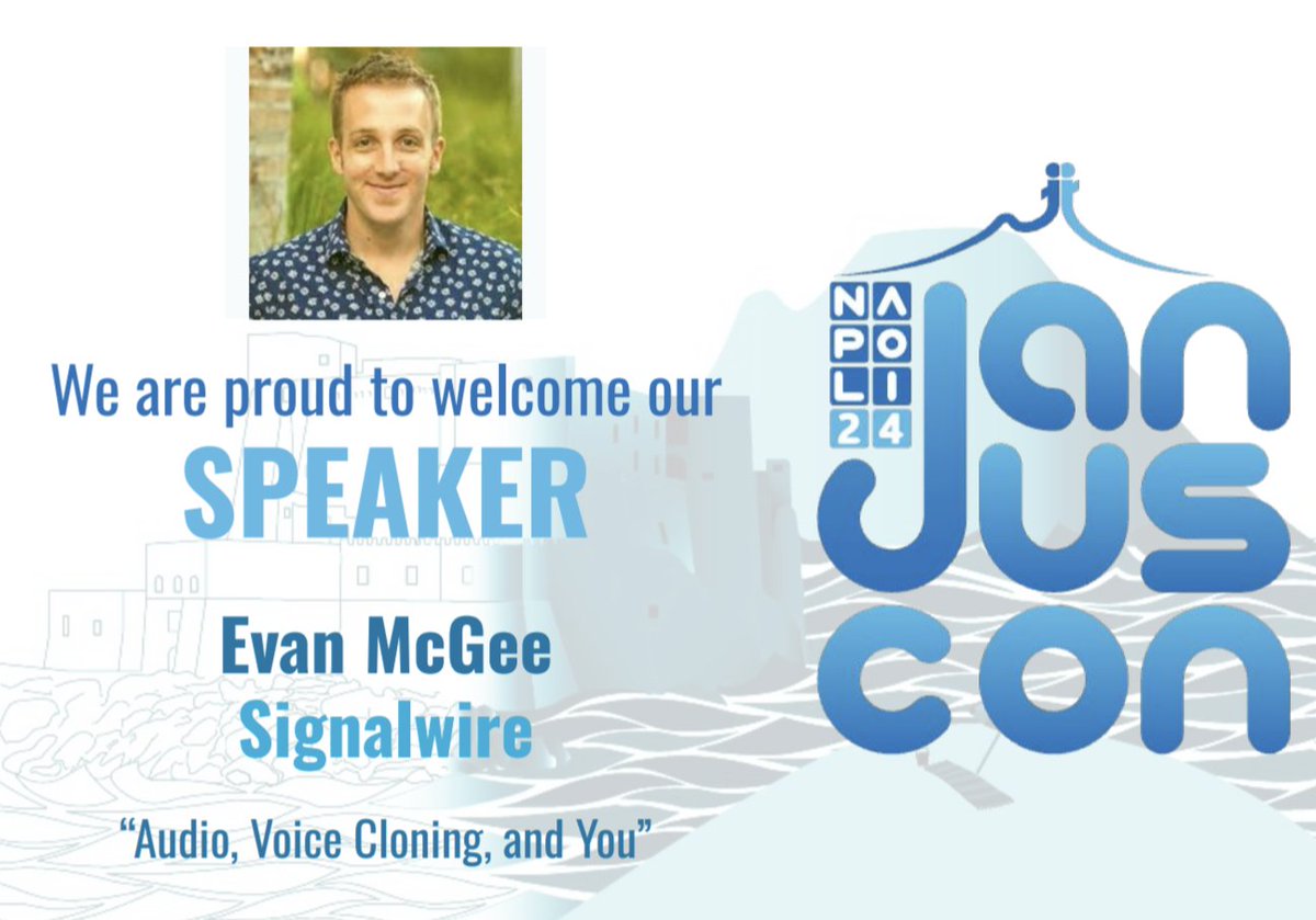 The lineup of speakers at #JanusCon is truly top-notch! 🌟 We're thrilled to have Evan McGee, CEO of Everlit and CTO of @SignalWire, joining us to share his wealth of expertise in our field. Don't miss the chance to hear from him: januscon.it. 🎤🚀