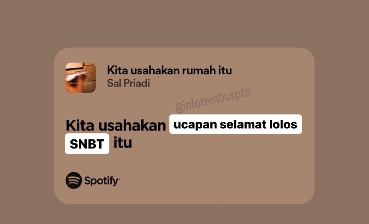 infotembusptn's tweet image. Semoga pengumuman SNBT nanti giliran kamu yg dapat ucapan selamat
