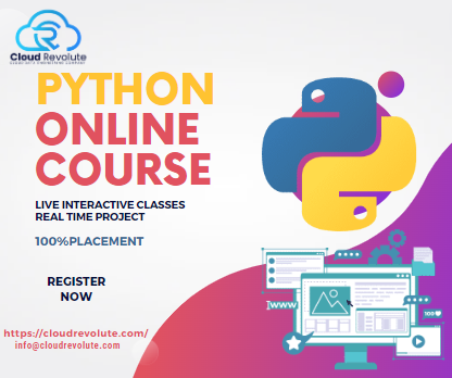 USA Best Online Python Certification Course-Cloud Revolute
#pythonprogramming #Training #placement #online #classroom #cloudrevolute