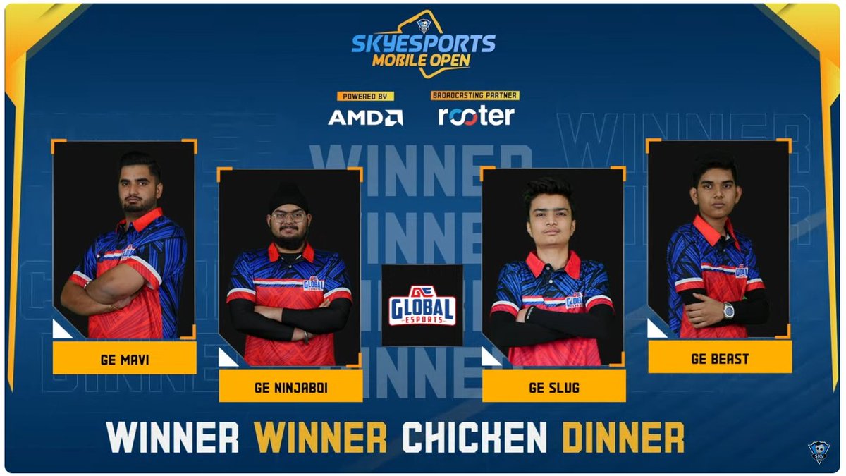 skyesportsintl's tweet photo. Very very impressive battle between @TeamXspark and @GlobalEsportsIn in the last zone. Team GE walks away with a WWCD in Map 2!

#Skyesports #MobileOpen https://t.co/avI0vzmQDl