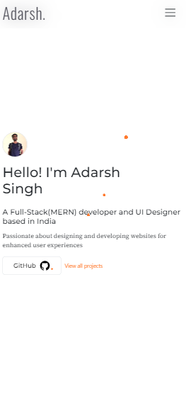 Redesigned landing page for my portfolio with more minimal design...
#portfolio #FrontEnd