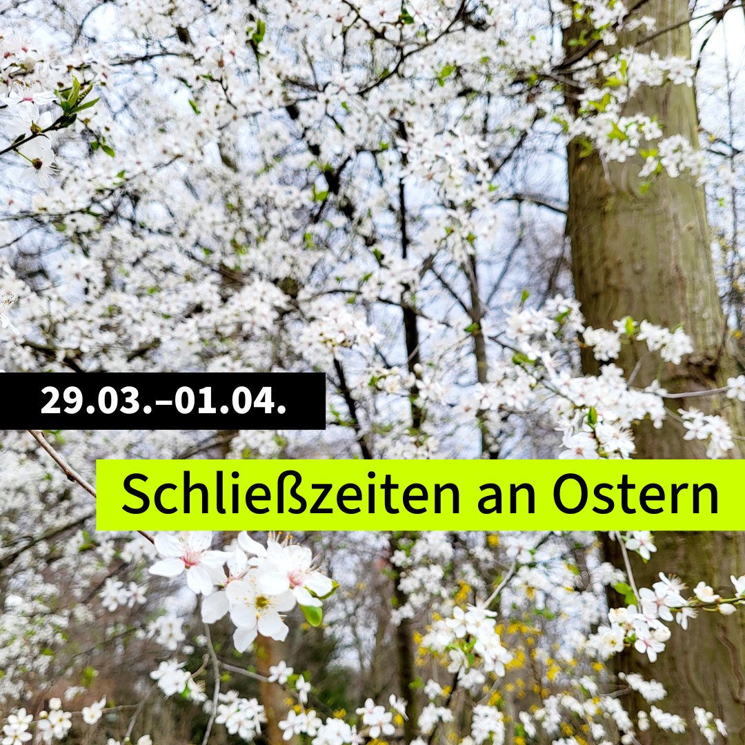 📢 Vom 29.03.–01.04.2024 (Fr–Mo) bleiben über die #Osterfeiertage fast alle Bibliotheken der #FU_Berlin geschlossen. Nur die #Fachbibliothek Rechtswissenschaft hat am Samstag geöffnet ➡️ blogs.fu-berlin.de/bibliotheken/2…
Wir wünschen euch schon jetzt ein tolles langes Wochenende 🐰🌞🌷!