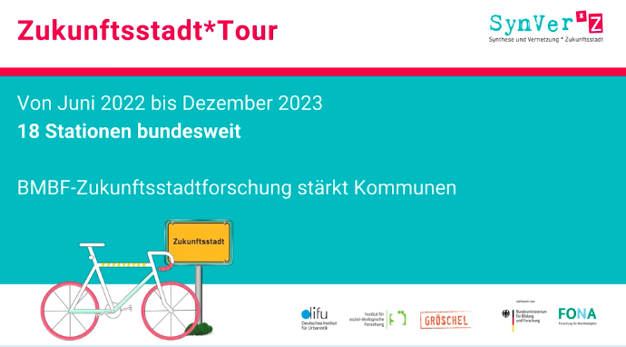 #Zukunftsstadt2024 revisited: Unsere Slideshow von der @BMBF_Bund  Konferenz gibt's jetzt auch online zu entdecken! Klickt euch hier durch die vers. Stationen der Zukunftsstadt-Tour 👉🏼fona.de/de/aktuelles/v…
