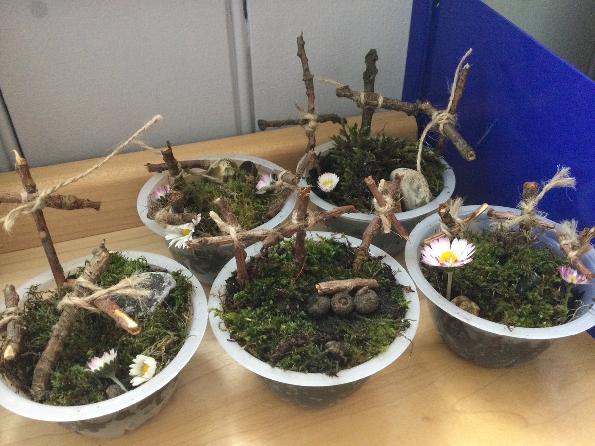 🌷 Our Dragonflies class crafted stunning Easter gardens!🐣As a community school, we embrace learning and celebrating all faiths. These activities not only teach Easter customs but also promote empathy and inclusivity. #Easter #Inclusivity #LearningTogether🌍