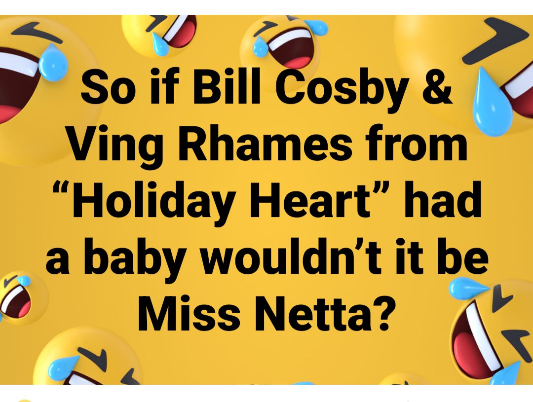 DON'T PLAY WITH ME! 😂

#MRSNETTA #BILLCOSBY @VingRhames #vingrhames @BillCosbyNws