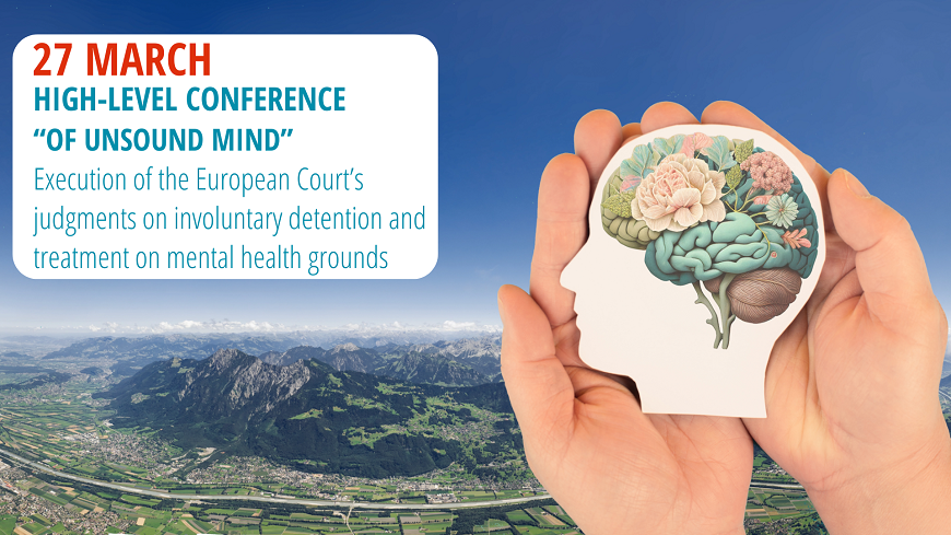 CoEHumanRights's tweet photo. 📺The Conference on Mental Health has started, watch it live! 

➡️https://t.co/d0c2cQL96W https://t.co/wMxADQ9y4E