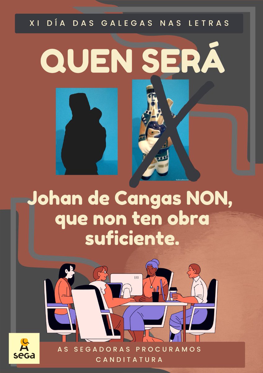 E claro, estabamos a falar e pensabamos: hai que ter obra, moita obra, moreas de libros! Así que non, non nos damos decidido… #DGL24 #XIDGL #DíadasGalegasnasLetras