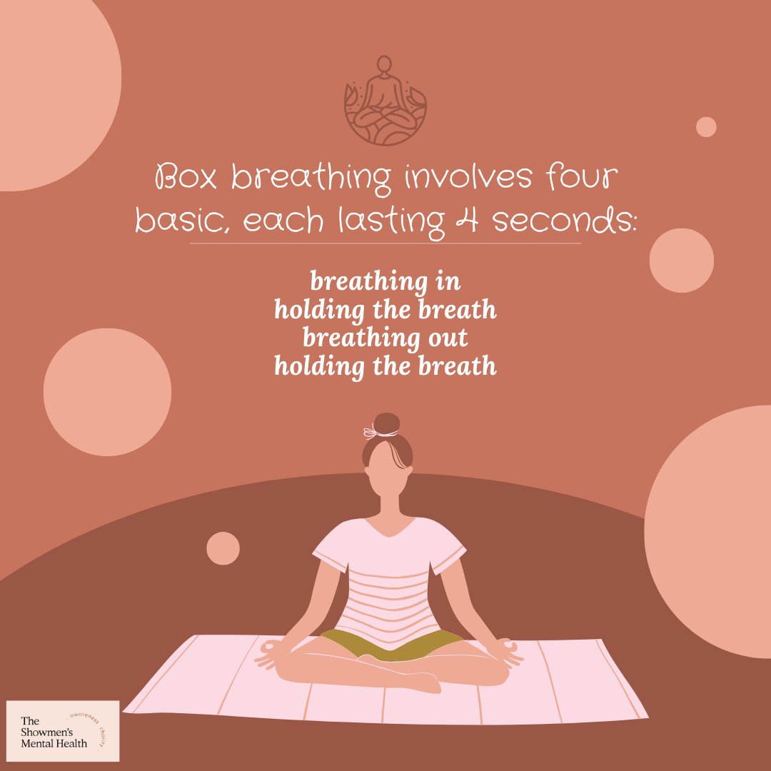 Wellness Wednesday✨

Box breathing is a powerful but simple relaxation technique that aims to return breathing to its normal rhythm after a stressful experience. It may help clear the mind, relax the body, and improve focus.

#showmensmentalhealth #mentalhealth