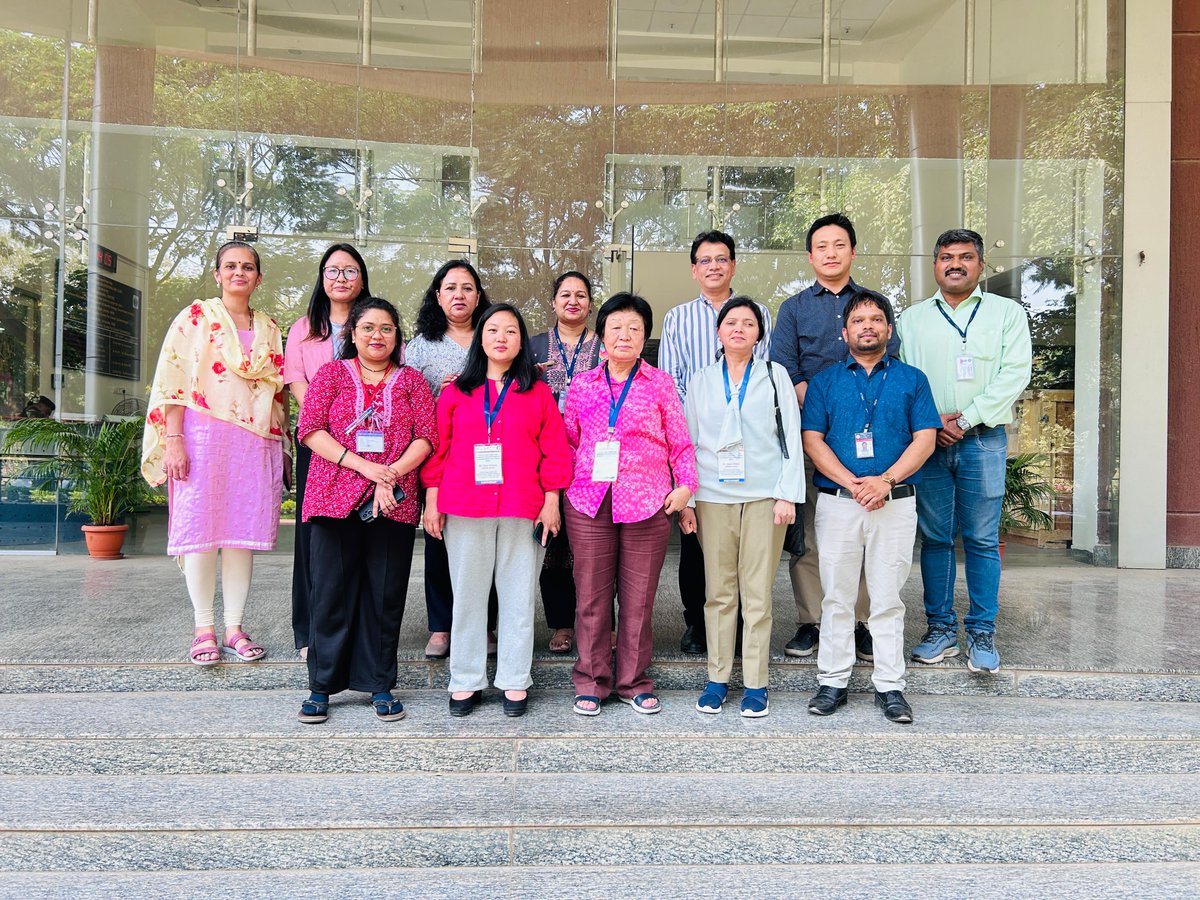 Population-based cancer registry #Bhutan team led by Dr. Ugyen attended cancer registry data management and survival analysis training at CCE TMC Mumbai. Team has completed data analysis for 2019-21 &amp; stomach cancer survival analysis. Thanks to <a href="/WHOSEARO/">World Health Organization South-East Asia</a> for financial assistance