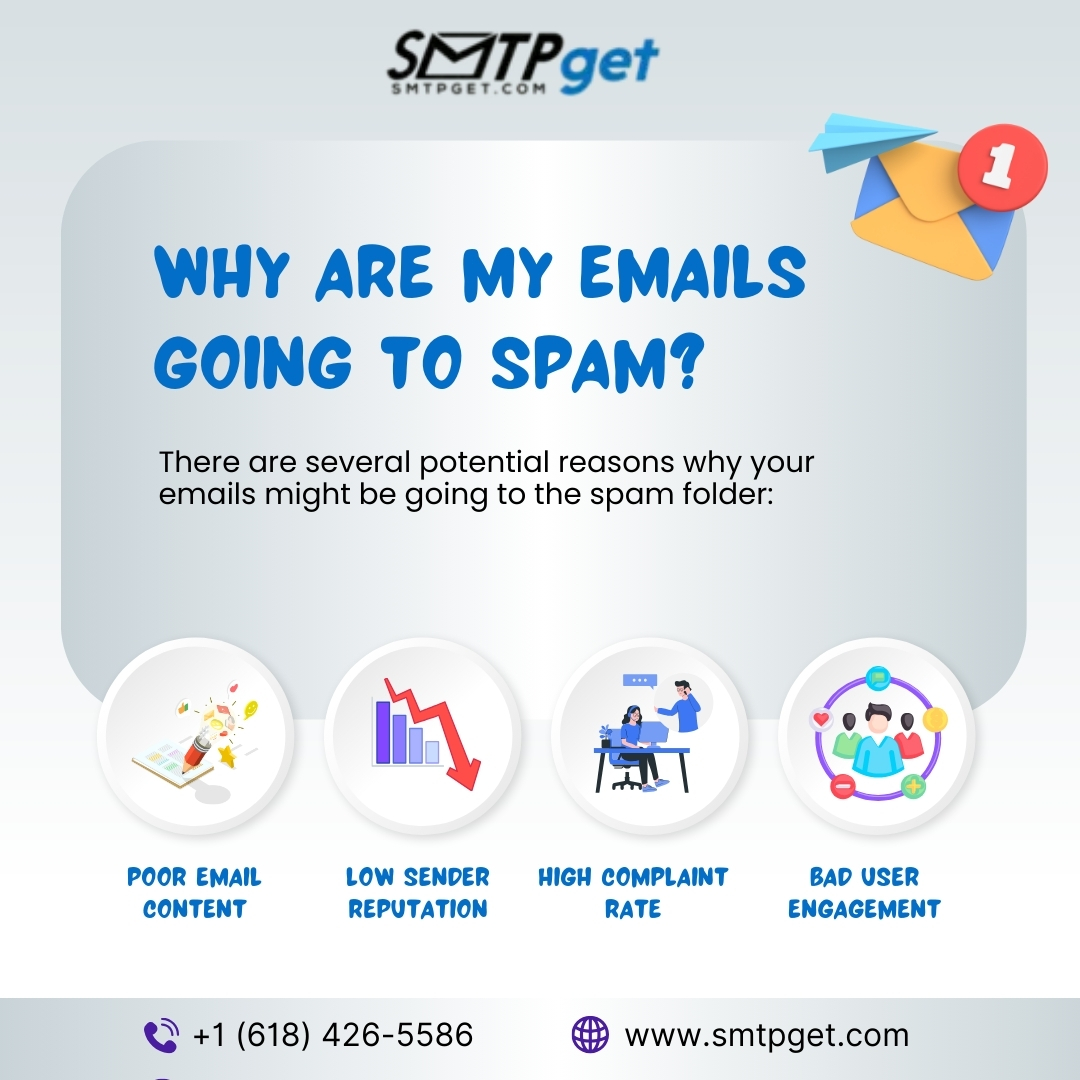smtpget's tweet image. Unlock the Mystery: Understanding Why Your Emails Land in Spam 📧 

#SMTpget #emailmarketing #spamfilter #digitalcommunication #emaildeliverability #techtips #inboxplacement #cybersecurity #stayoutofspam