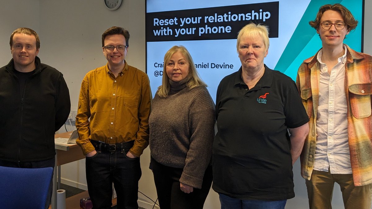 Thanks to Thurso for two great sessions. Today it's Inverness. Drop in to the Merkinch Community Centre, 10.30. if you would like to take part in our Digital Wellbeing session with Craig and Daniel