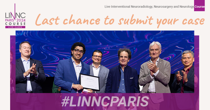 Like Mohammad Elhissi last year, you too can win the best case award on the prestigious stage of the Carrousel du Louvre during #LINNCParis 2024. Hurry, there's only until April 1 to submit your best case!👉 ow.ly/9NS850R2WjY #INR #Neuroradiology #Stroke #ClinicalCase