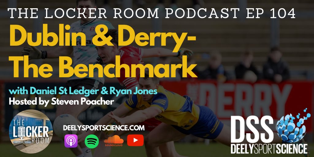 NEW EPISODE👇🏻 The Locker Room Podcast ep #104 🚨🤩 ‘Dublin and Derry, The Benchmark’🏐 Hosted by Steven Poacher with guests Daniel St Ledger & Ryan Jones 🏐 They Discuss ⬇️ - Dublin's A v B Games - Derry's Power plays - Cutting out needless running. - Flexibility the key…