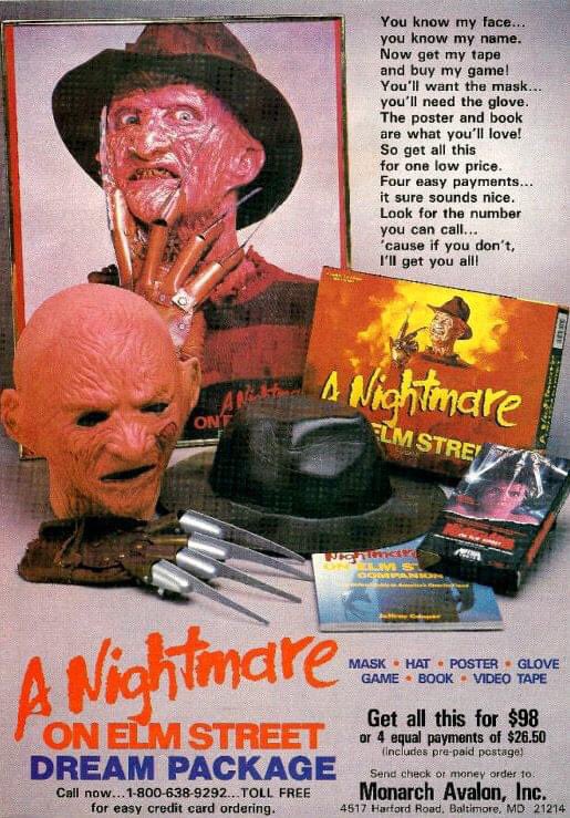 #anightmareonelmstreet
#dreampackage