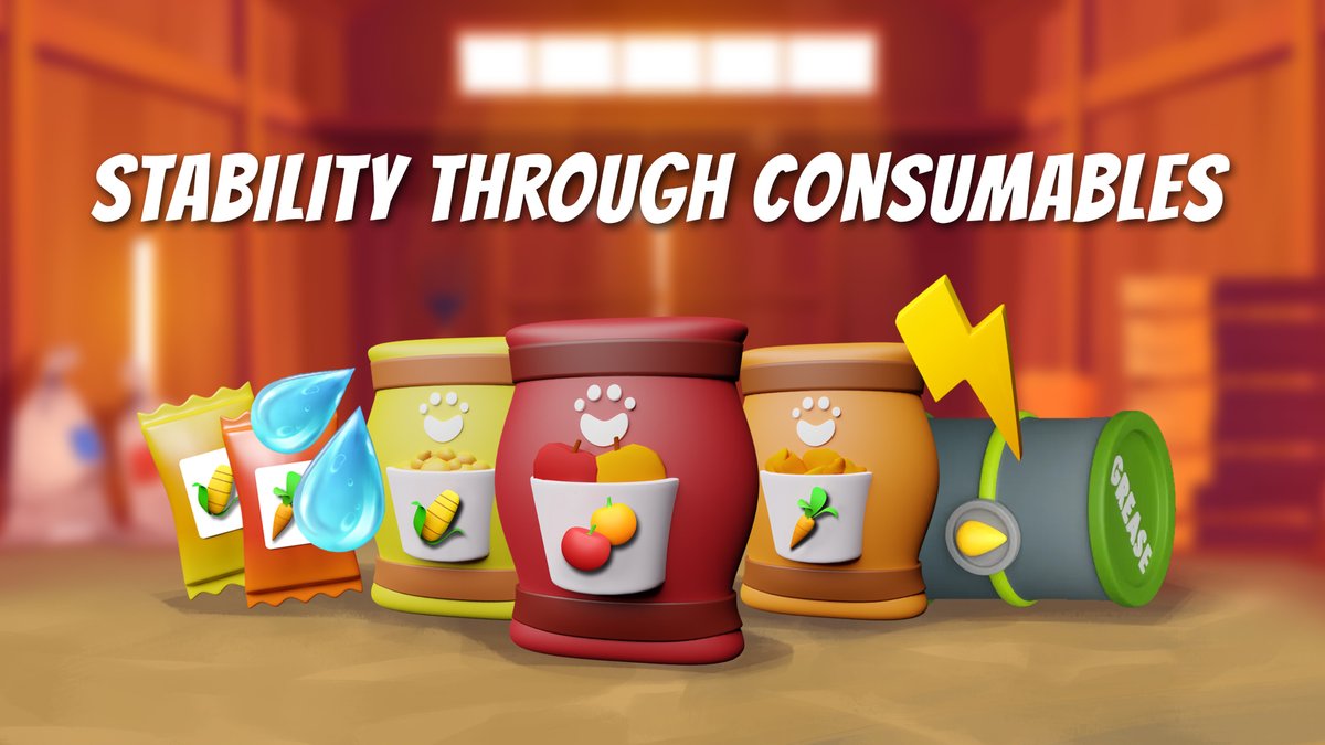 In both the physical world and CropBytes economy, stocks of companies that produce consumables are considered "Safe Harbors" for investors. Why? Because people always need basic consumables, no matter the state of the economy.   

🧵