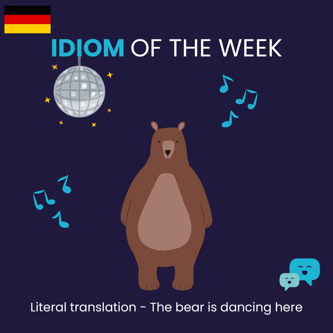 🎉 Idiom of the Week 🎉
This week is German! 😊

#idiom #german #languagenut #education #mfl #classroomideas #mfltwitterati