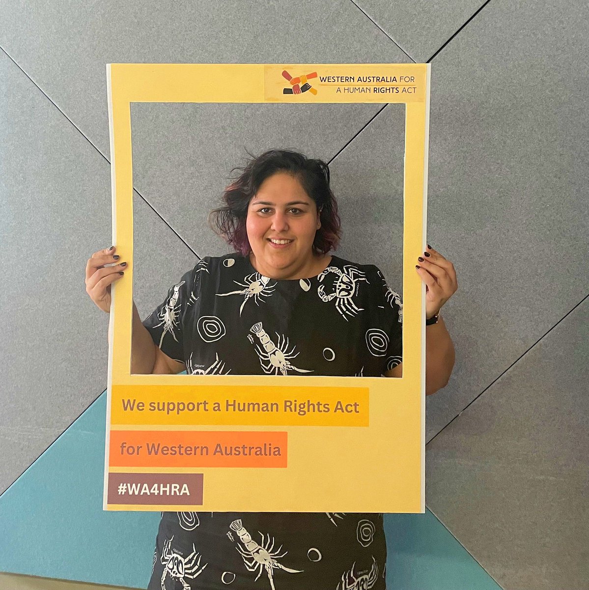 Richa Malaviya, Solicitor at Women's Legal Service WA, supports the call for a Human Rights Act for Western Australia. #wa4hra