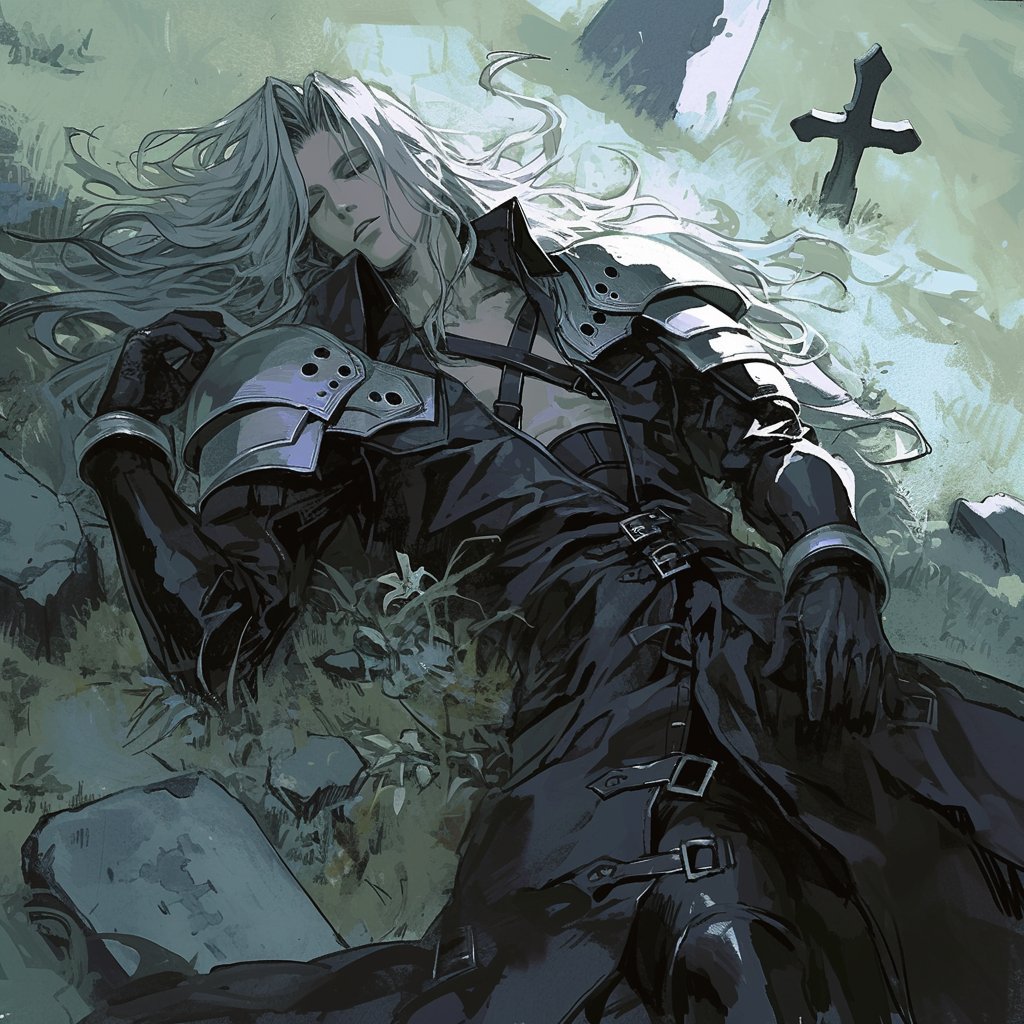 I don't want to be remembered #darkfantasy #Sephiroth #FF7R📷📷📷#FF7Rebirth #FinalFantasyVIIRebirth #fanart