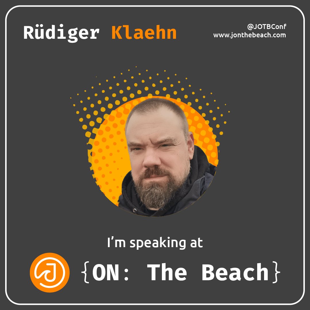 I am really looking forward to speaking at @JOTBConf and doing a workshop about @iroh_n0, together with @rolandkuhn... Not only will participants learn about QUIC and hole punching, they will also help us refine our APIs... 😀