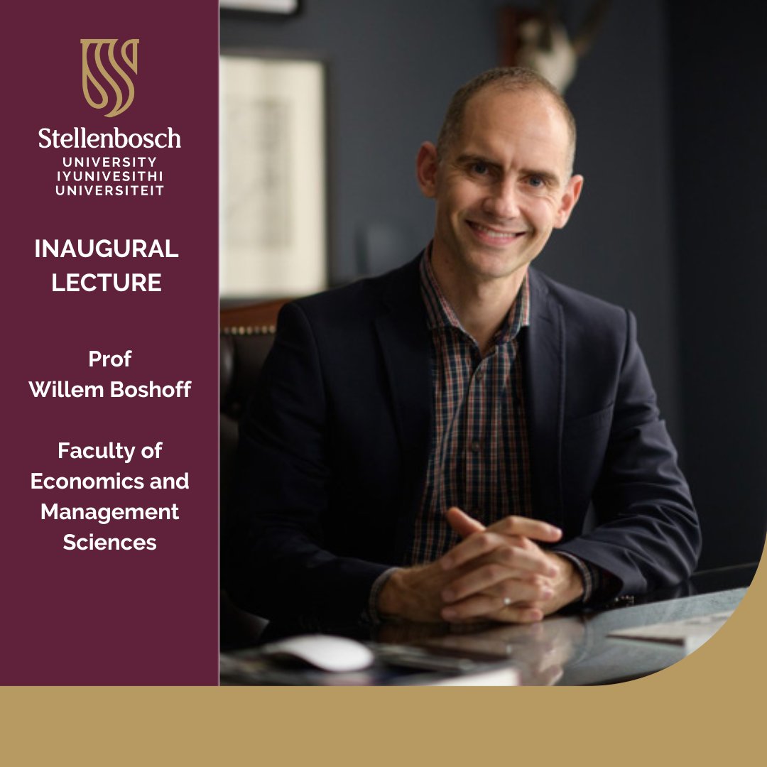Celebrate SU's 2022/2023 professors! 🎓Explore their inaugural lectures, sharing knowledge, discoveries, and personal journeys. Watch Prof Willem Boshoff's lecture: bit.ly/3VzyOvi