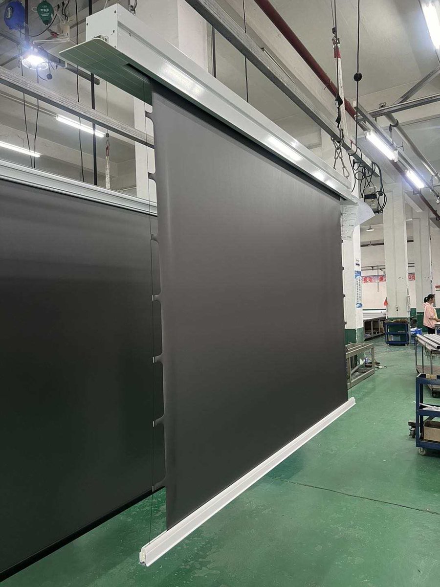 #xyscreen in-ceiling electric #projectorscreen motorized #projectionscreen #chinafactory #guangzhou #oem #odm #audiovisual #hometheater #cinema #video #avroom #alrscreen