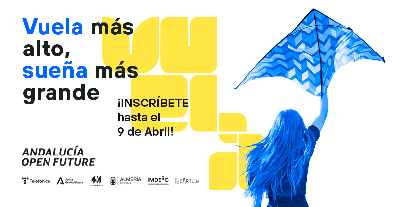 OpenFuture_And's tweet photo. En #AOF aportamos los recursos, mentores y ayuda necesaria para que tu startup triunfe.

Inscríbete a la última convocatoria de nuestro programa de aceleración antes del 9 de abril⬇️

https://t.co/NLwXC96ikw

@AndaluciaJunta @PCTcartuja @aytoalm @Telefonica @malaga @imdeec https://t.co/4m1K1Jzp1u