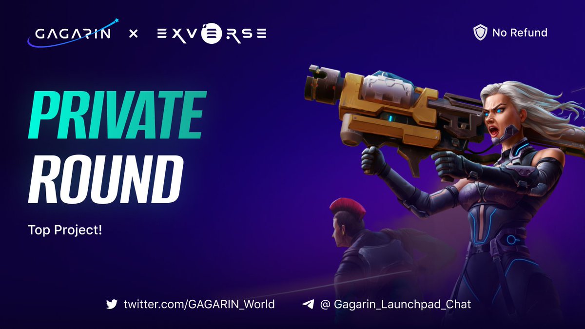 👀 Do not overlook Exverse Private Round! 

🎮 <a href="/exverse_io/">EXVERSE</a> is a new AI-powered free-to-play shooter that provides players with an unmatched and immersive gaming experience. With its intricate world customization, lore, and novel gameplay systems, all built on Unreal Engine 5.