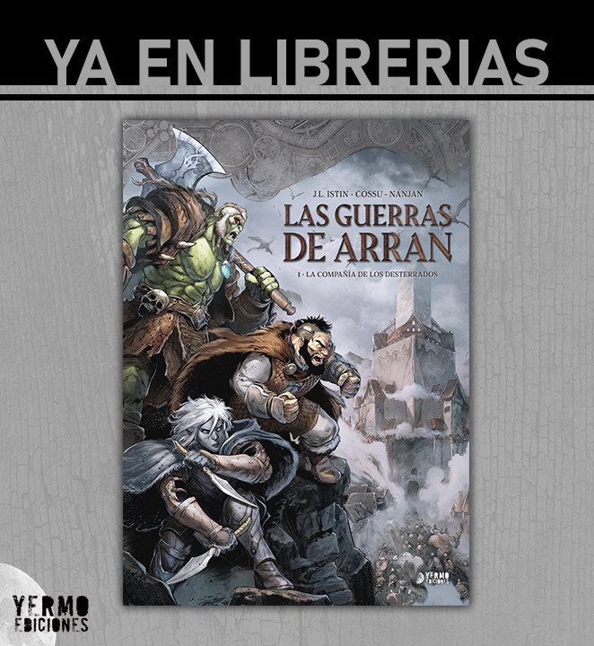📢¡YA EN LIBRERIAS!
Prepárate para adentrarte en un mundo de batallas épicas y aventuras emocionantes. Descubre la primera entrega de LAS GUERRAS DE ARRAN y sumérgete en una historia llena de acción y misterio.
Disponible ahora en tu librería favorita.
yermoediciones.com/producto/las-g…