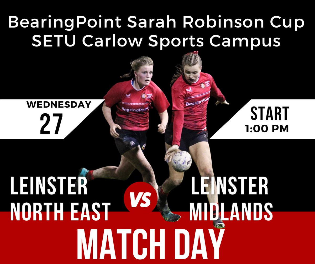 Big day in SETU Carlow today with our U16 North East Boys team & U18 North East Girls team both playing today.