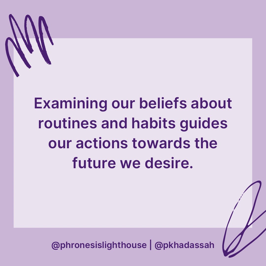 PhronesisLight1's tweet photo. Utilize the power of reflection, feedback, and adaptation to elevate your habits and achieve your goals

#routines #habits #goals https://t.co/JXGolJfN8E