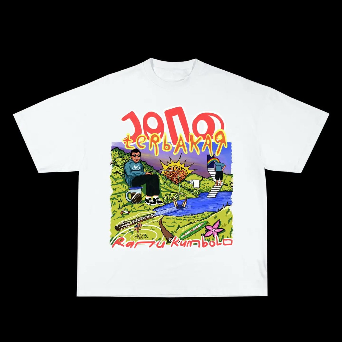 OPEN PO
Artist Series: Jono Terbakar X Piqree

Fiqri Septiawan (instagram.com/piqree), ilustrator dari Bogor,  merespon lagu "Ranu Kumbolo"

PO  27Mar-2Apr2024 via 089-616-337-445 or DM <a href="/jonoterbakar/">Jono Terbakar</a>

Mahar 150k (+ongkir)/Cotton combed 30s/Sablon Plastisol / Kirim Max 23Apr24