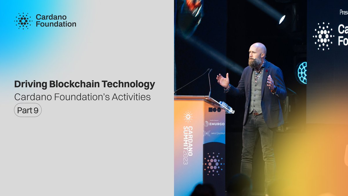 Explore the diverse landscape of blockchain adoption driven by the #CardanoFoundation initiatives. From cutting-edge products to global policy engagement, we're dedicated to unlocking the full potential of #blockchain. 📄bit.ly/3PBdaD6 #Cardano