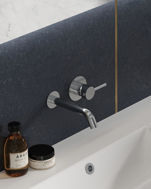 The subtle curves and minimalist design of our COS collection are what make it our most cherished line of brassware. Avaliable in: 🤍 Chrome 💛 Brushed Brass 🩶 Brushed Nickel 🖤 Matte Black #Saneux #bathroomforlife #BathroomDesign #LuxuryLiving #ModernBathrooms