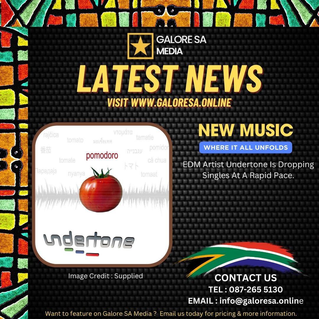 EDM artist Tim Bouwers is on a roll, releasing a slew of hot new EDM tracks from his studio in Benoni, SA.

His latest single ‘Pomodoro’ was inspired during a family road trip.

Unfold Here :
galoresa.online/apnw

Or visit galoresa.online

#UnfoldGSA
#GaloreSAMusic