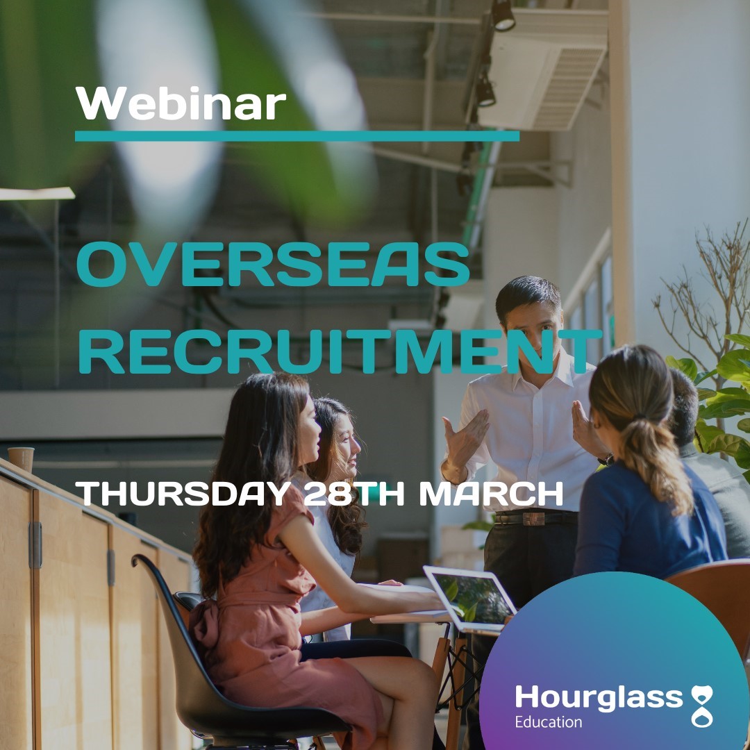 Due to overwhelming interest and the incredible response, we're thrilled to announce our THIRD webinar on the transformative power of overseas recruitment! ⭐ Thursday 28th March Secure your spot now by emailing education@hourglasseducation.com #hourglasseducation